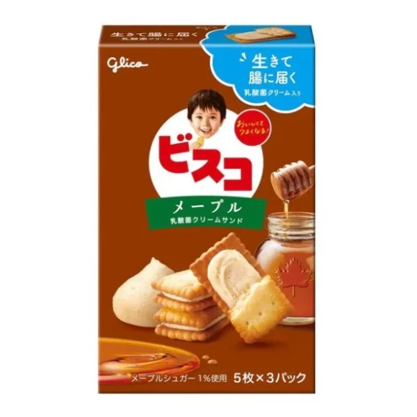 Glico Bisco Sandwich Cream Crackers