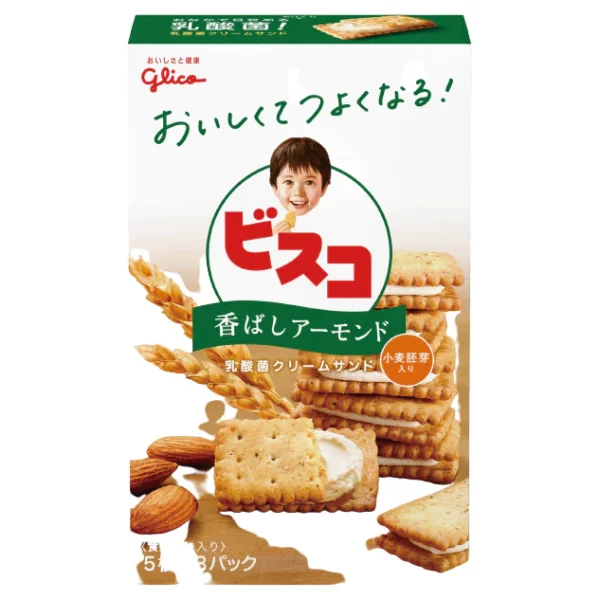 Glico Bisco Sandwich Cream Crackers