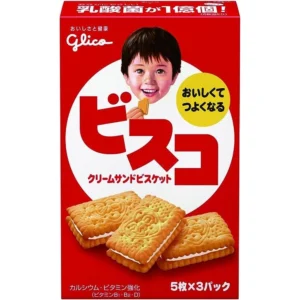 Glico Bisco Sandwich Cream Crackers