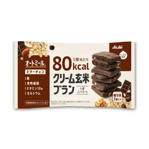 Asahi Cream Brown Rice Crackers
